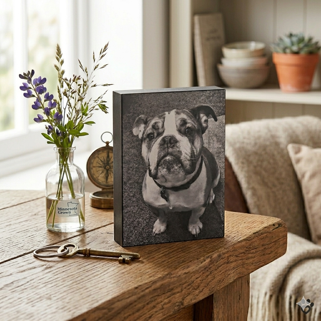 Evermore Custom Pet Urn | Photo Pet Urn | 60 Cubic Inch - Image 4