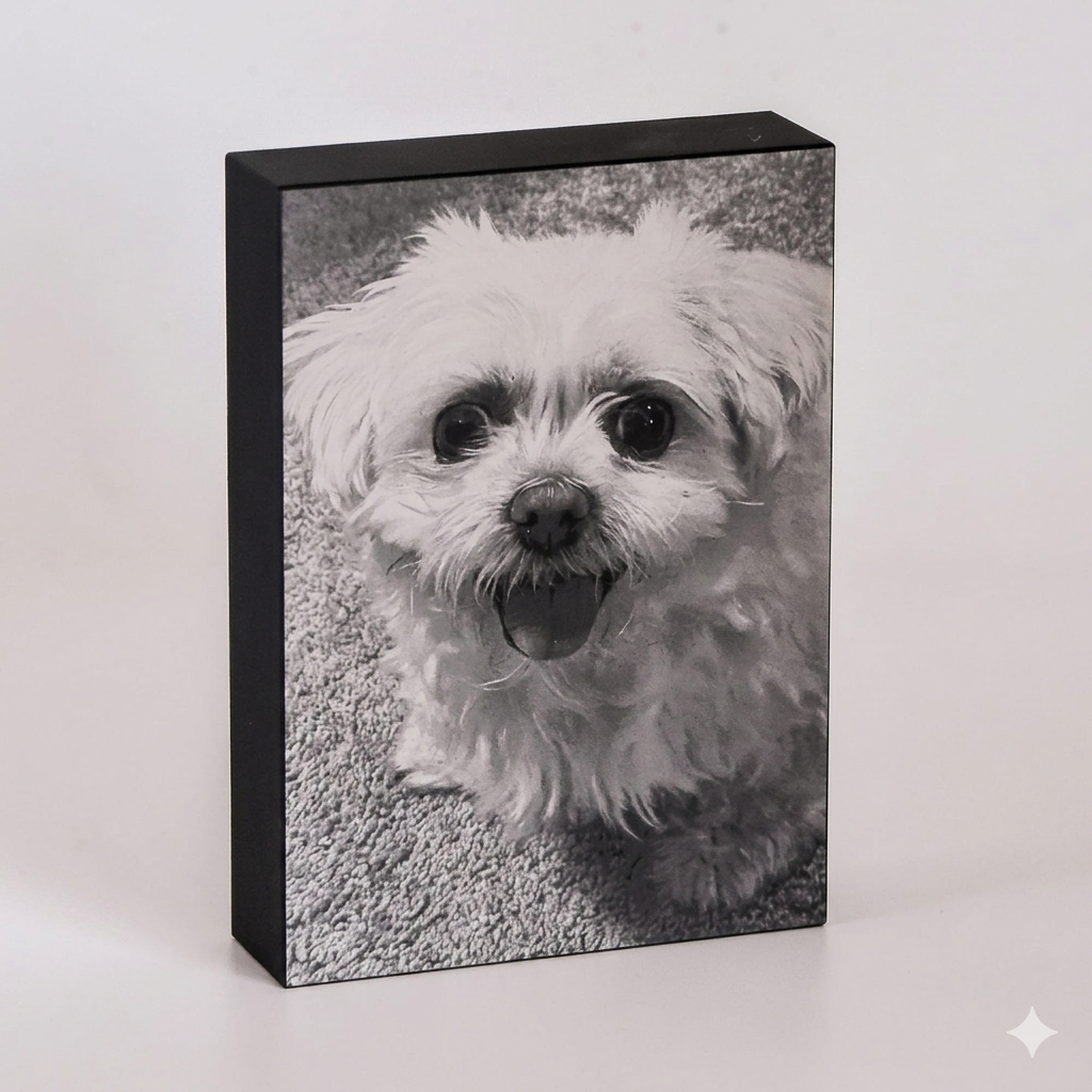 Evermore Custom Pet Urn | Photo Pet Urn | 60 Cubic Inch - Image 3