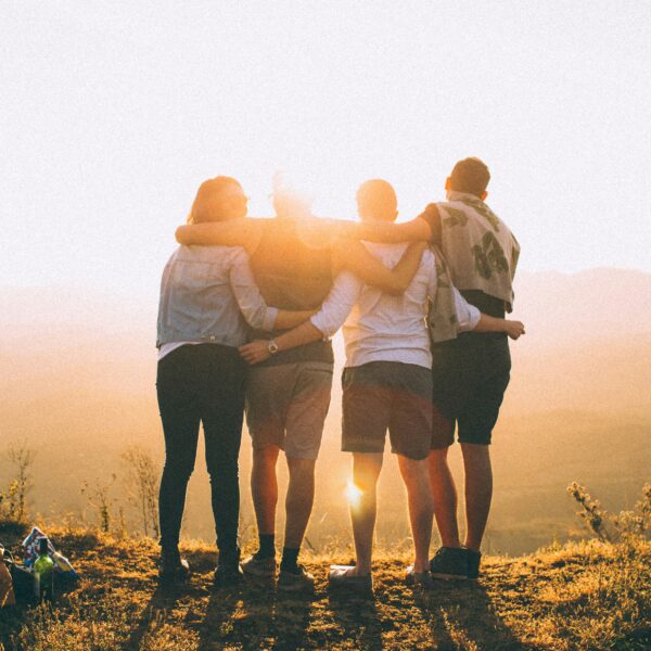 4 friends overcoming grief and doing it together