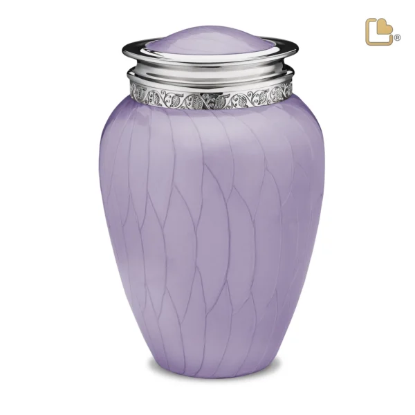 LoveUrns® Blessing Pearl Lavender Urn